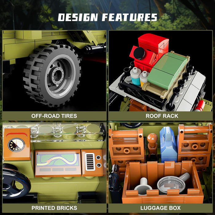 Jungle Off-Road Vehicle by Lumibricks