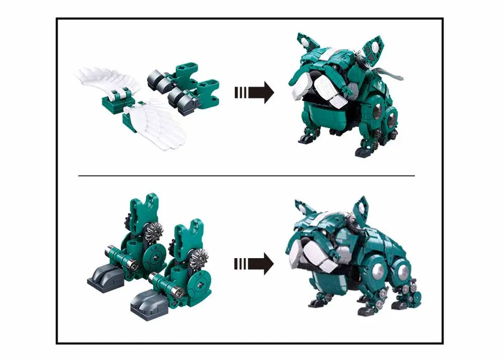 PLEYERID - Mechanical Bulldog Green by Sluban