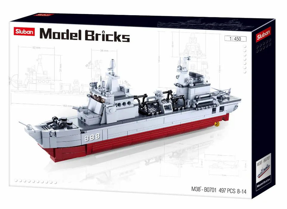 Supply Battle Ship 1:450 Scale by Sluban