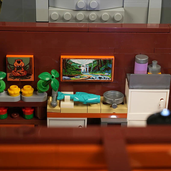 Waterfall Cabin by Lumibricks