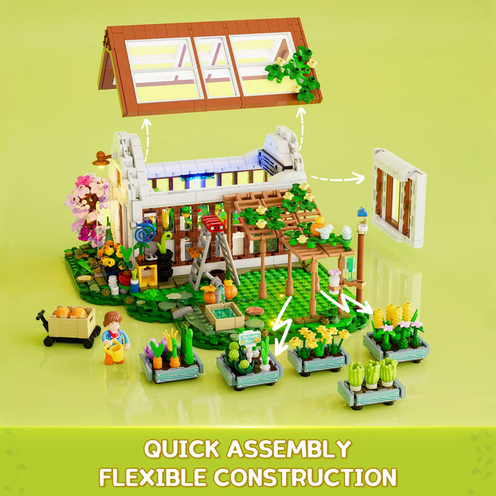 Home Greenhouse By Lumibricks