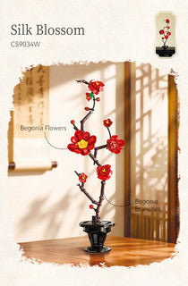 Oriental Floral Art: Silk Blossom