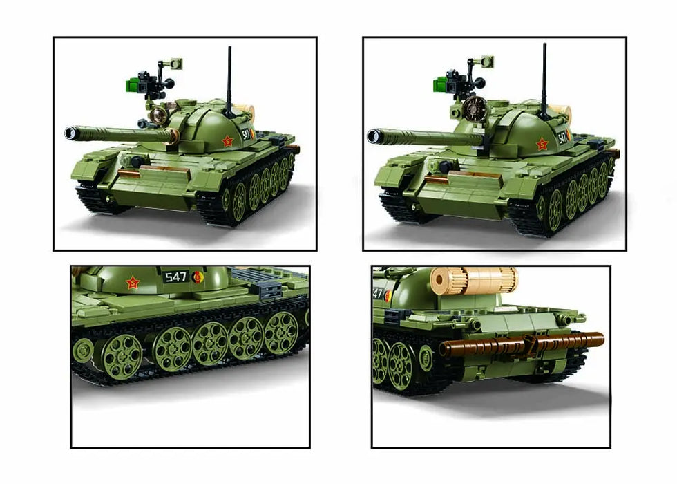 Medium Tank 3-in-1 1:35 Scale by Sluban
