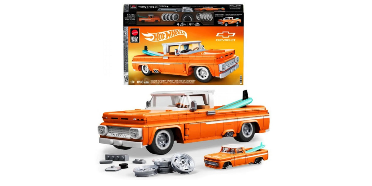 Elite Series Custom 62 Chevy Pickup - Hot Wheels by Mattel Brick