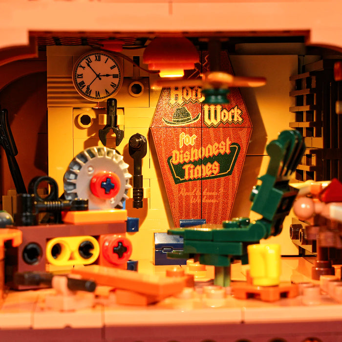 Western Carpentry Workshop by LumiBricks