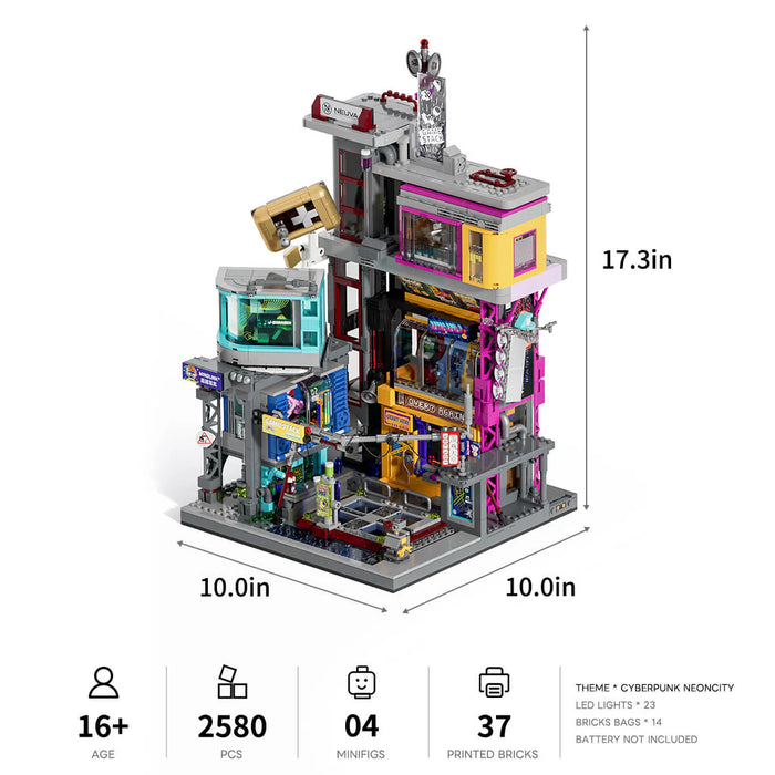 Cyberpunk Game Stack by LumiBricks