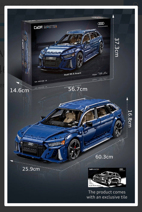 Audi 1:8 RS 6 Avant (2019) by CaDA