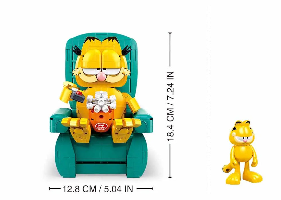 Garfield - Green Chair by Sluban