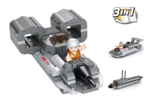 Air Sea Land Forces 9 in 1 Set by Sluban