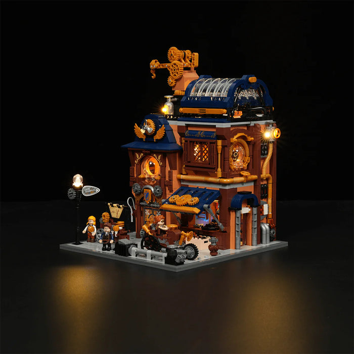 Steampunk Mechanical Workshop by LumiBricks