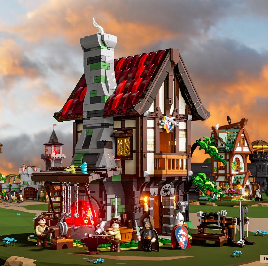 Medieval Forge By Lumibricks– bricknique : The UK's Best Alternative ...