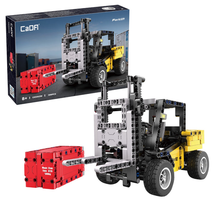 CaDA Forklift Brick model set UK store