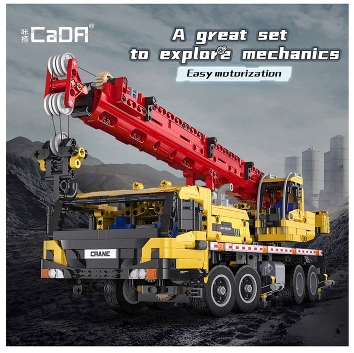 Functional Mobile Crane Truck By CaDA