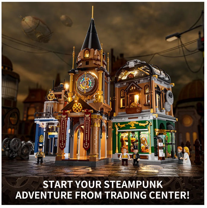 Steampunk Trading Center by Lumibricks Funwhole