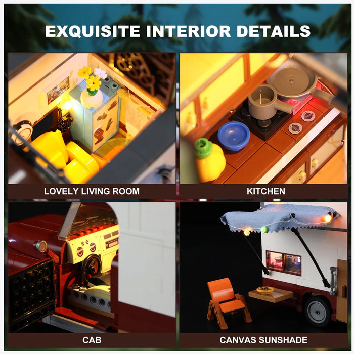 Camper Van by Lumibricks