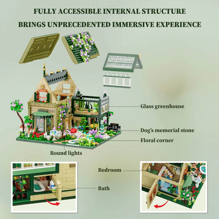 Garden Cottage by Lumibricks