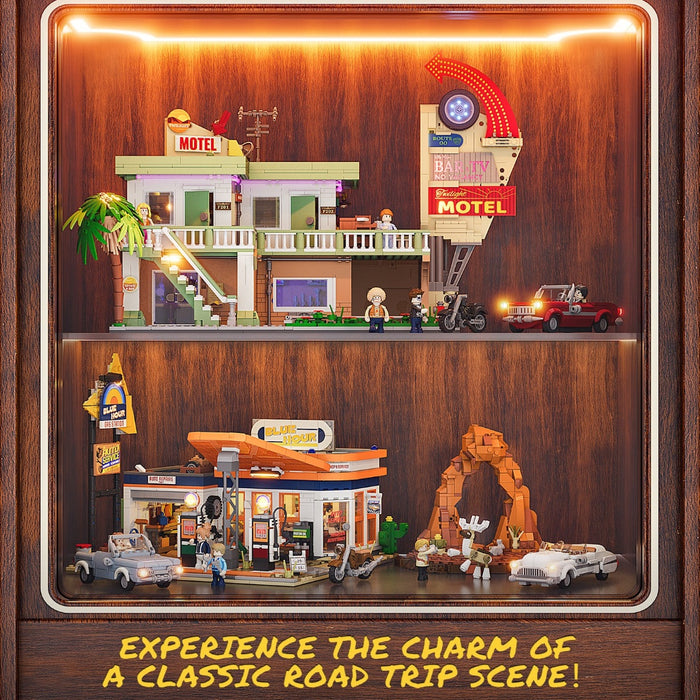 Gas Station by Lumibricks