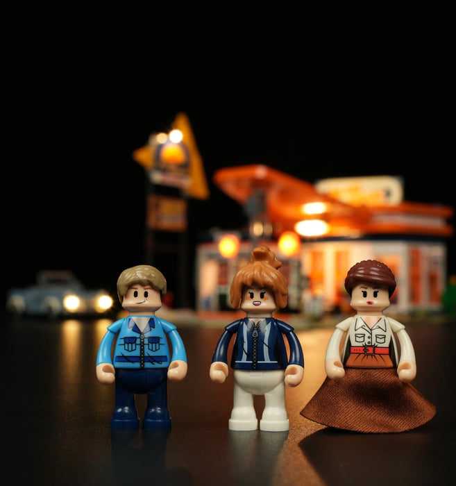 Gas Station by Lumibricks