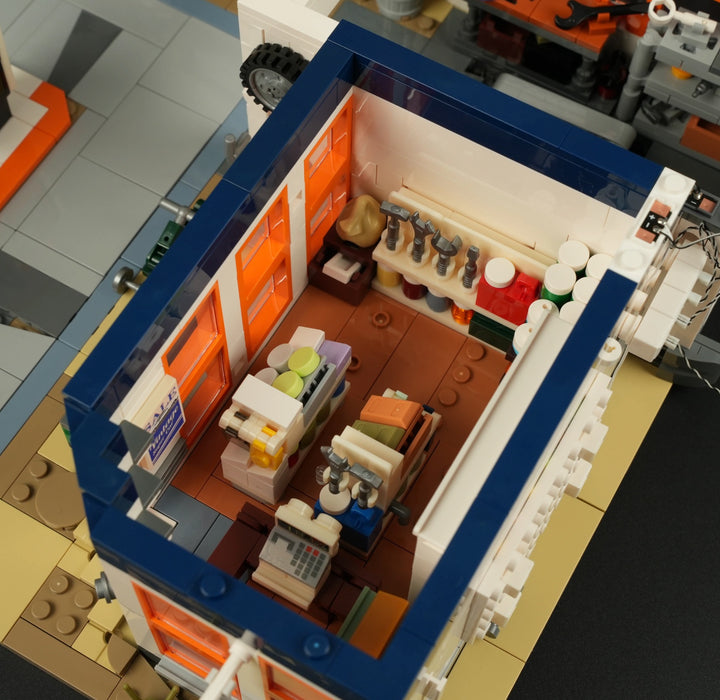 Gas Station by Lumibricks