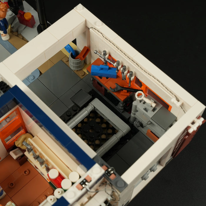 Gas Station by Lumibricks