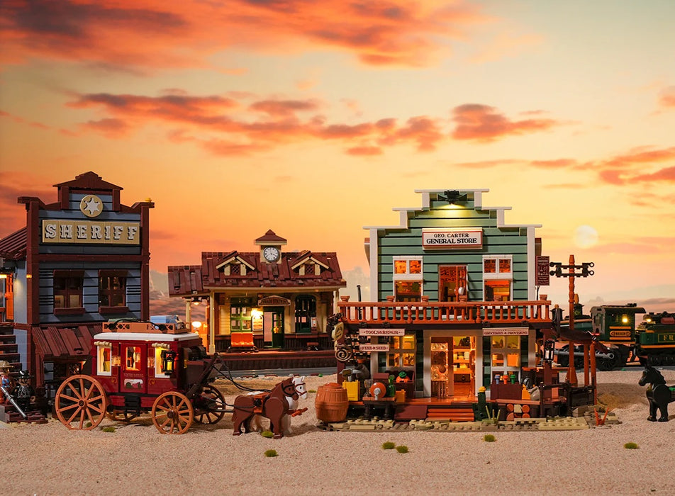 Old West General Store By Lumibricks