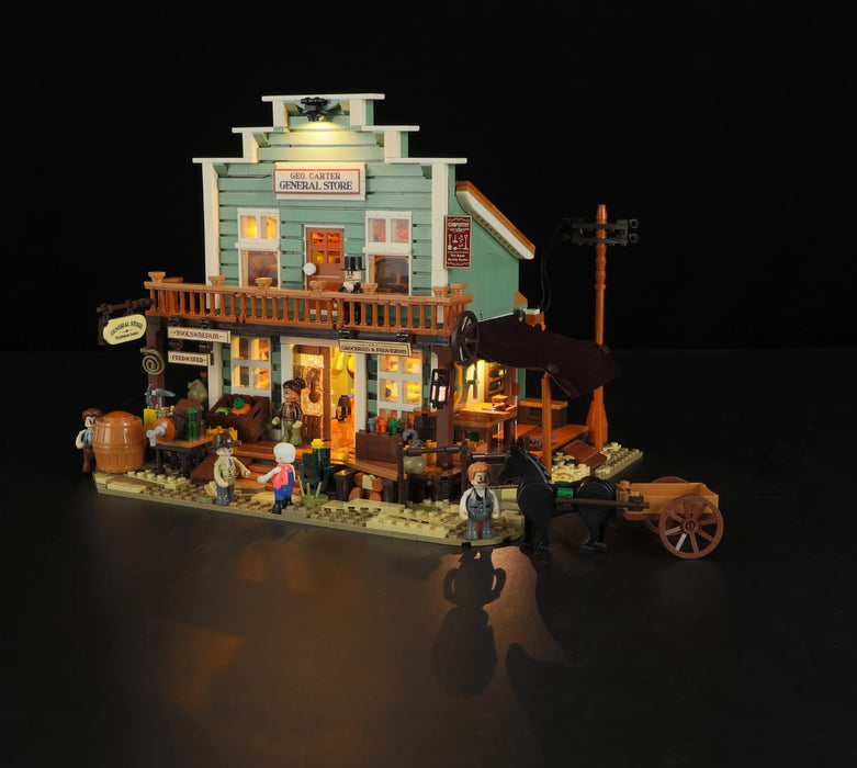 Old West General Store By Lumibricks