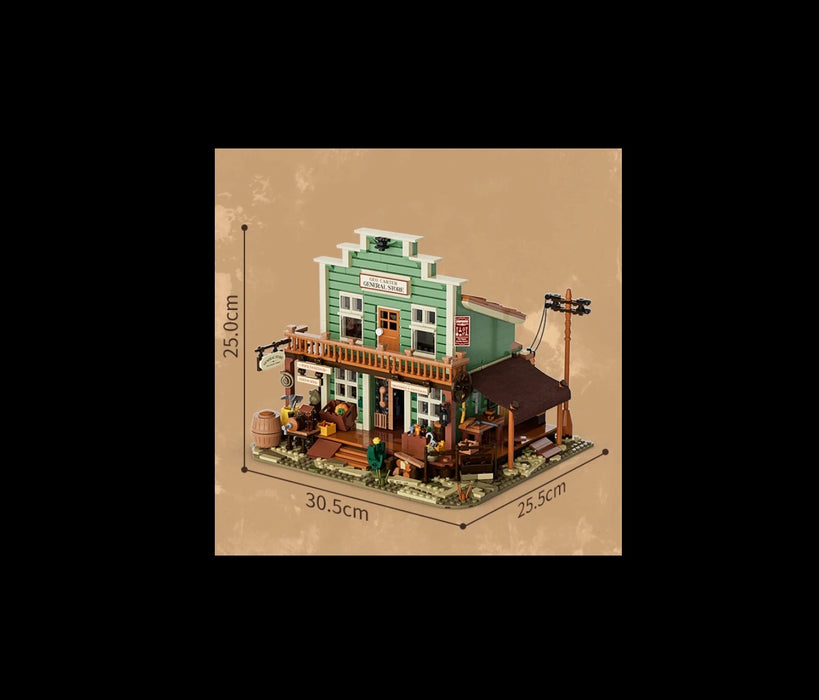 Old West General Store By Lumibricks