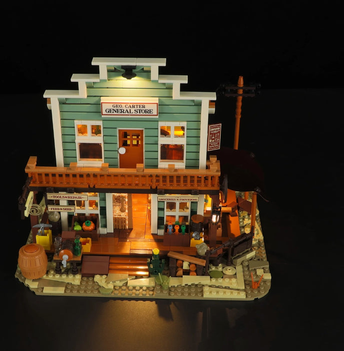 Old West General Store By Lumibricks