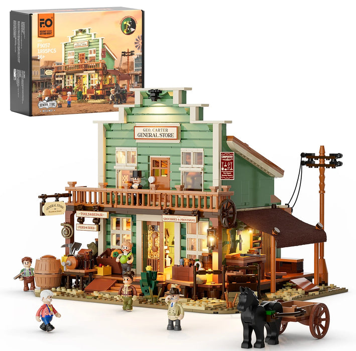 Old West General Store By Lumibricks
