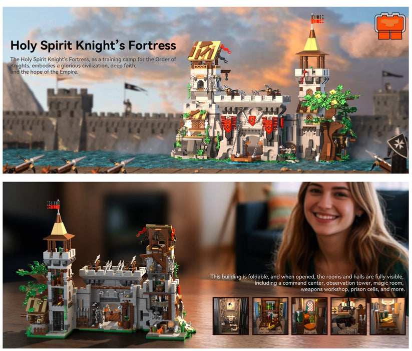 Holy Spirit Knights Fortress by Iambrick