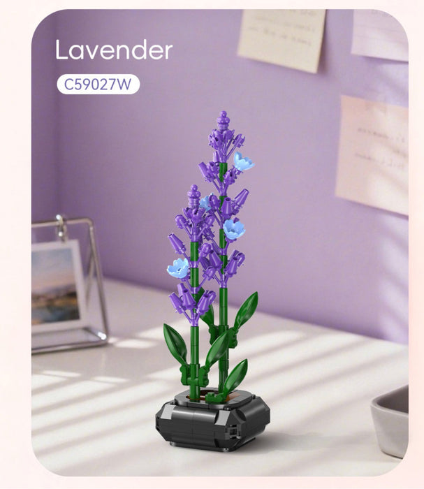 Lavender Building Block Planter by CaDA