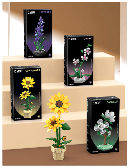 Lavender Building Block Planter by CaDA