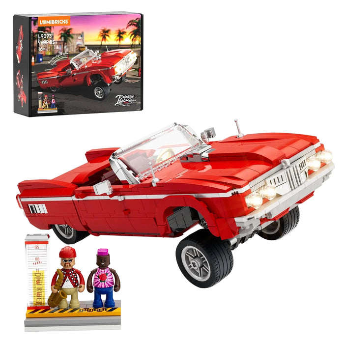 Where to buy collectible Lowrider red from Lumibricks UK shop
