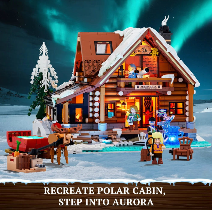 Aurora Cabin By Lumibricks
