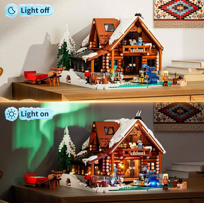 Aurora Cabin By Lumibricks
