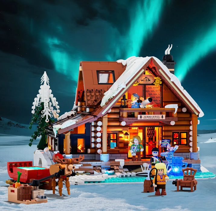 Aurora Cabin By Lumibricks