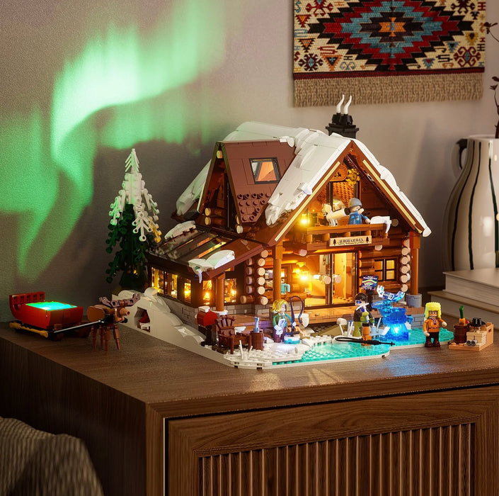 Aurora Cabin By Lumibricks
