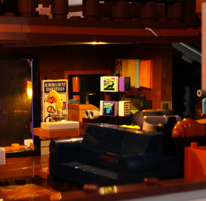 Aurora Cabin By Lumibricks