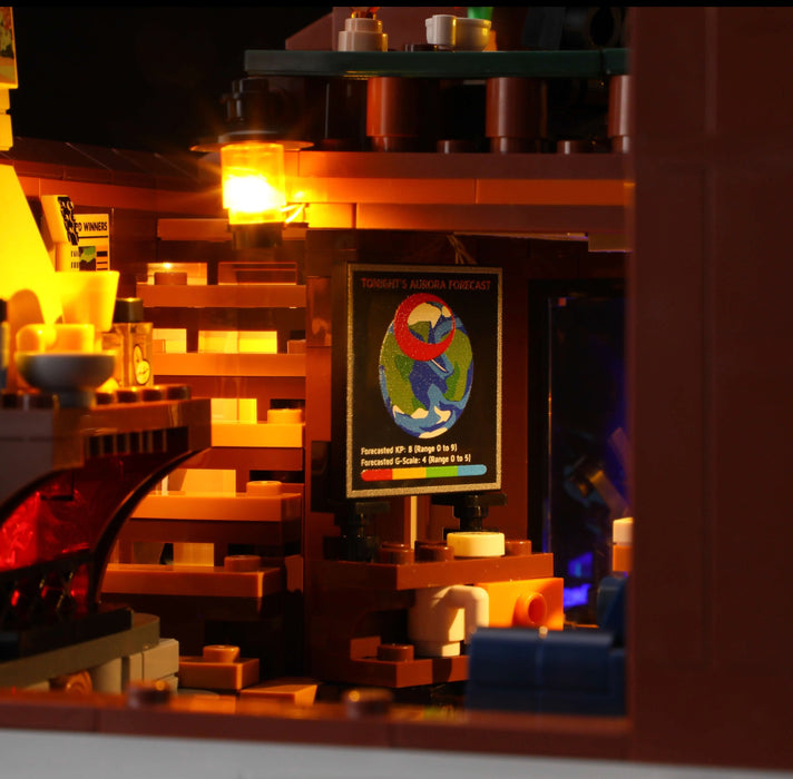 Aurora Cabin By Lumibricks