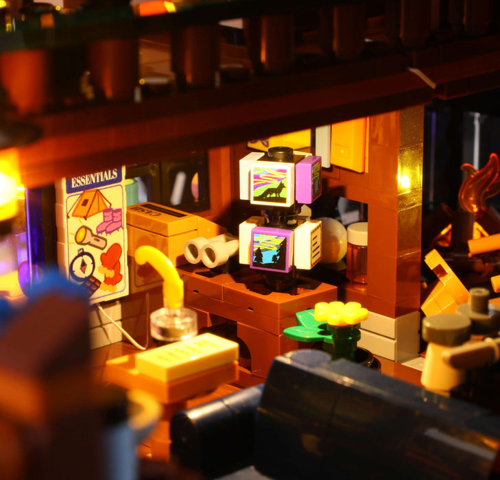 Aurora Cabin By Lumibricks