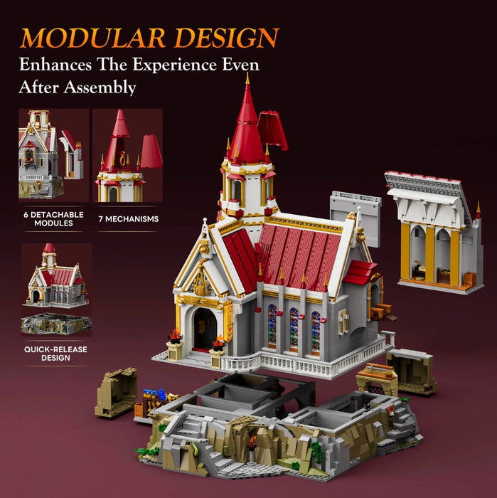 Kings Castle Treasury By Lumibricks