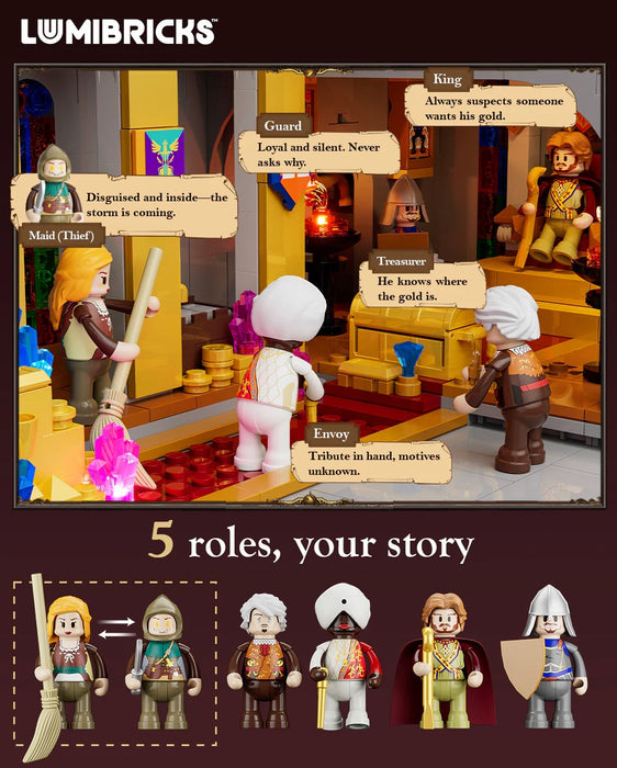 Kings Castle Treasury By Lumibricks