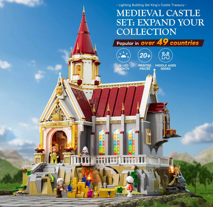 Kings Castle Treasury By Lumibricks