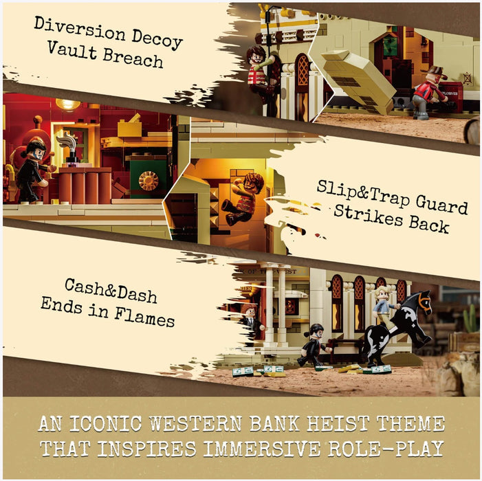 Old West : Western Bank Heist by Lumibricks