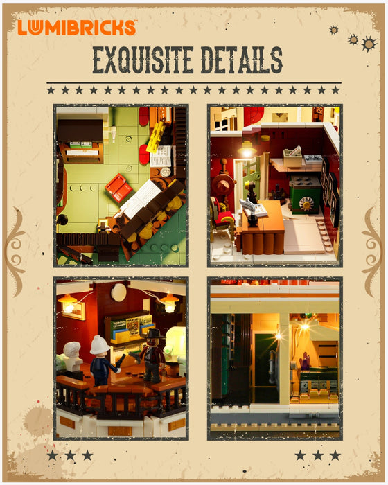 Old West : Western Bank Heist by Lumibricks