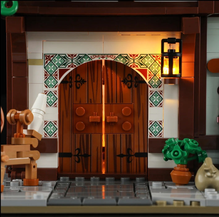 Medieval Tailor Shop By Lumibricks