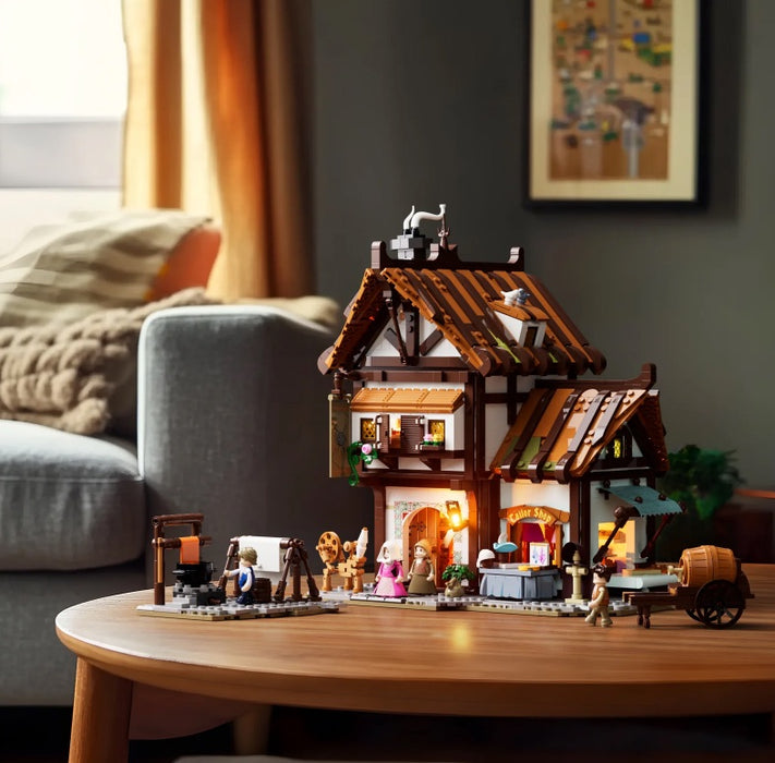 Medieval Tailor Shop By Lumibricks