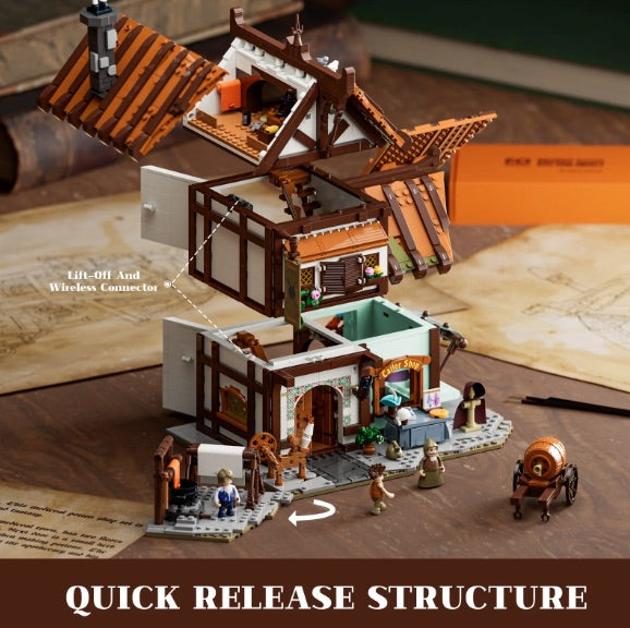 Medieval Tailor Shop By Lumibricks