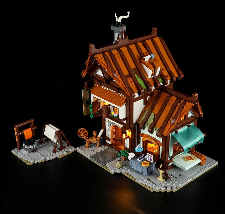 Medieval Tailor Shop By Lumibricks