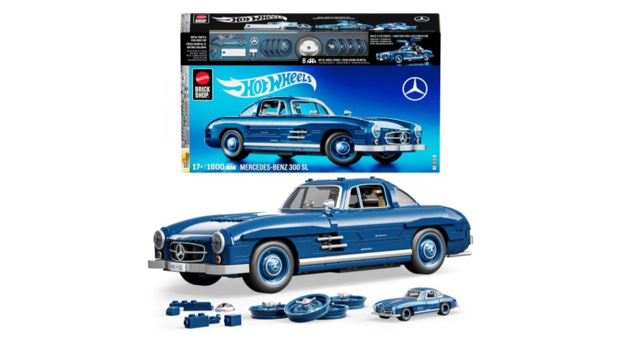 Mercedes-Benz 300 SL - Hot Wheels Premium Series by Mattel Brick Shop